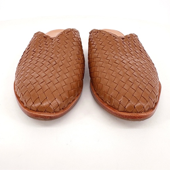 SEYCHELLES Places To Go Brown Woven Leather Mules 8 - Picture 6 of 12